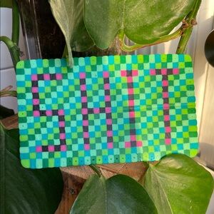 Colorful Beaded Art Piece